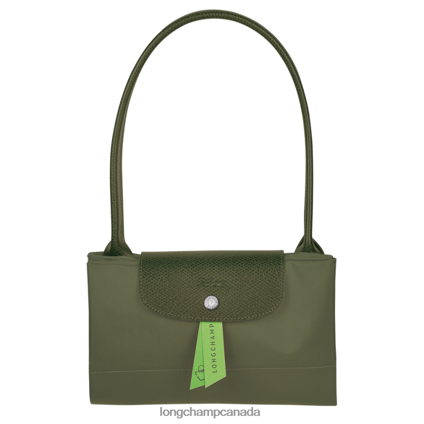 Longchamp Le Pliage Green Tote bag Forest Women Bags 2XXDPB403