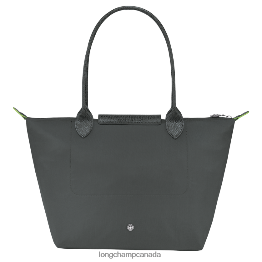 Longchamp Le Pliage Green Tote bag Graphite Women Bags 2XXDPB411