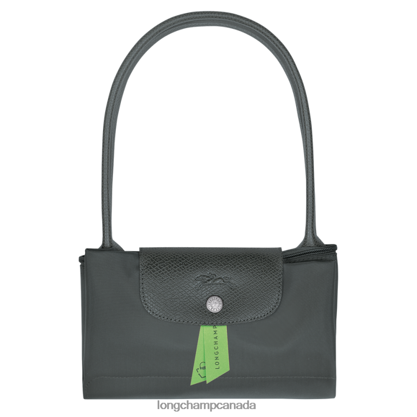 Longchamp Le Pliage Green Tote bag Graphite Women Bags 2XXDPB411