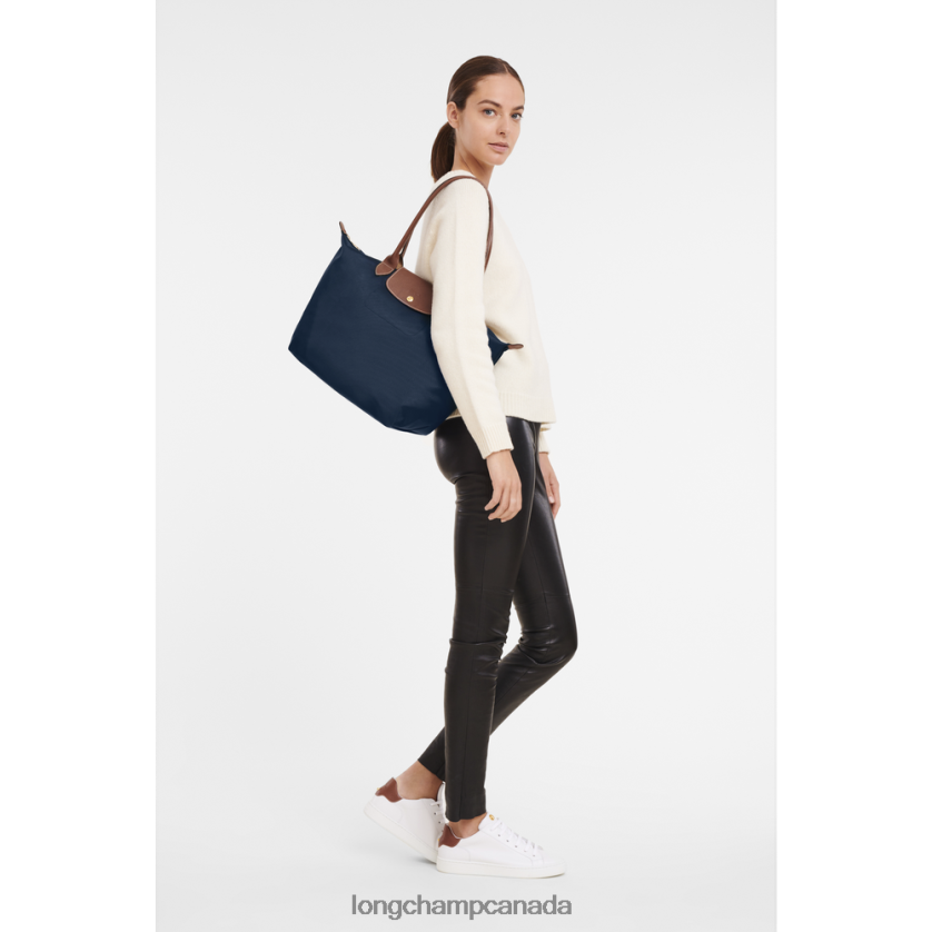 Longchamp Le Pliage Original Tote bag Navy Women Bags 2XXDPB417