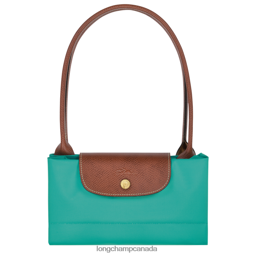 Longchamp Le Pliage Original Tote bag Turquoise Women Bags 2XXDPB418