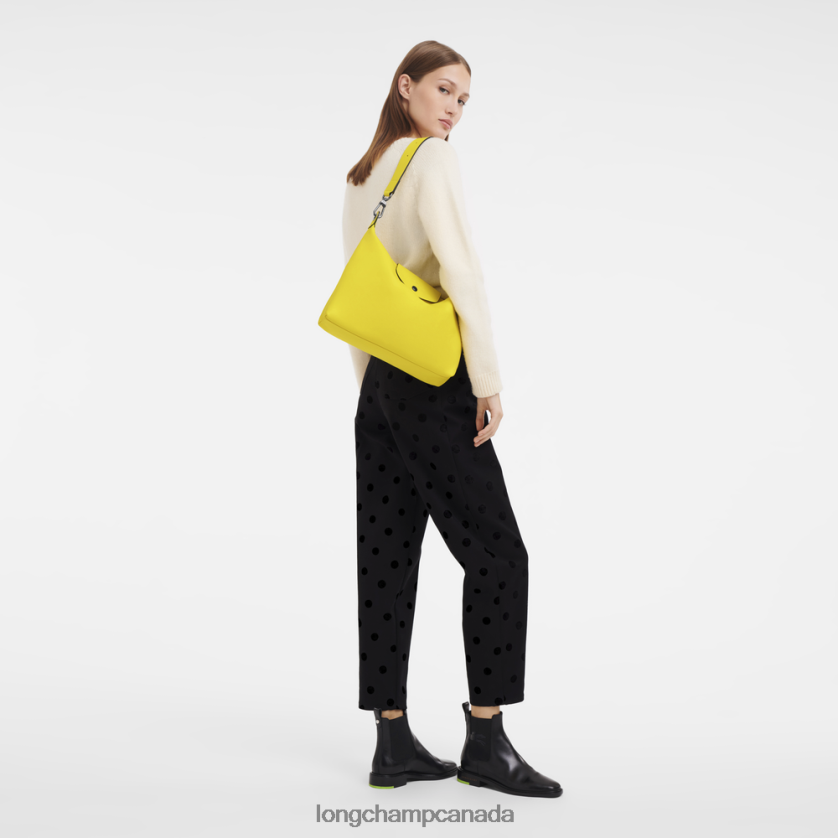 Longchamp Le Pliage Xtra Hobo bag Lemon Women Bags 2XXDPB394