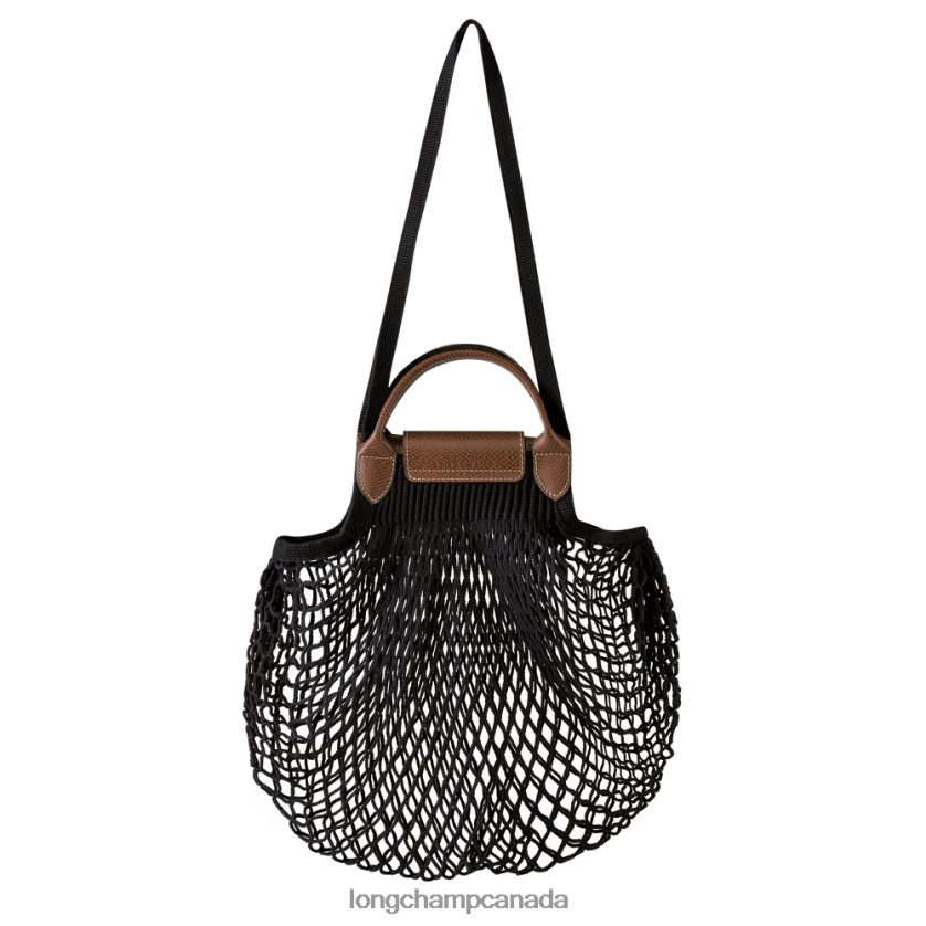 Longchamp Le Pliage filet Mesh bag Black Women Bags 2XXDPB65