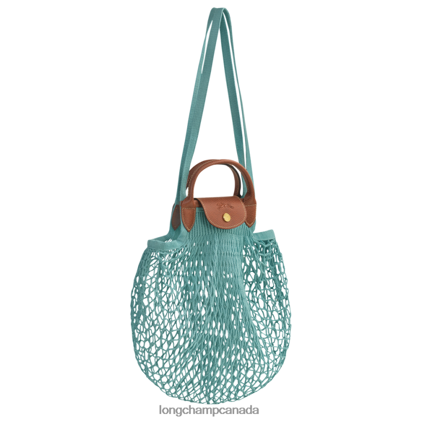 Longchamp Le Pliage filet Mesh bag Lagoon Women Bags 2XXDPB20