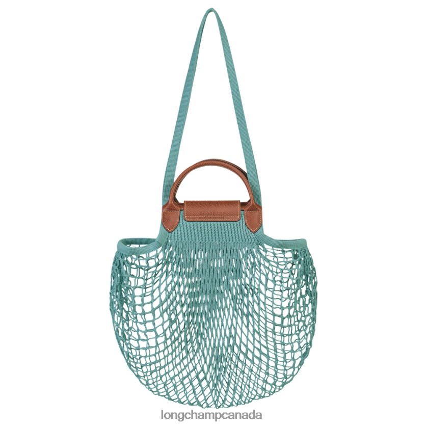 Longchamp Le Pliage filet Mesh bag Lagoon Women Bags 2XXDPB20