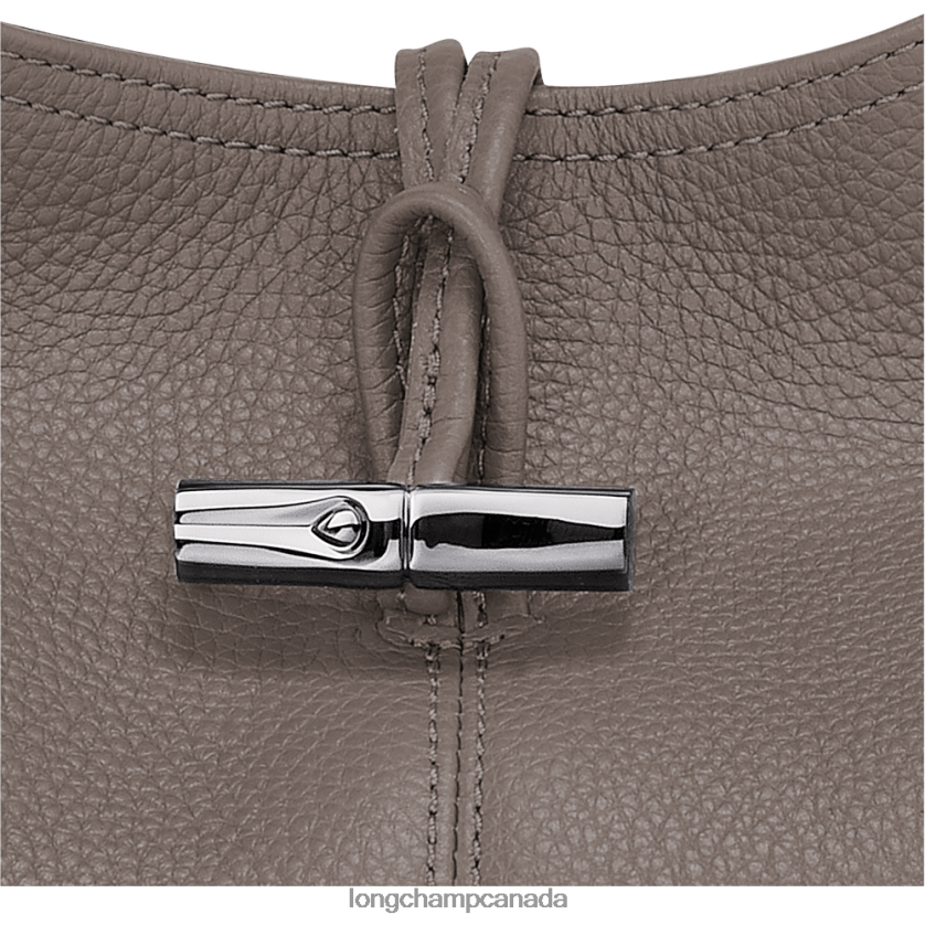 Longchamp Roseau Essential Hobo bag Grey Women Bags 2XXDPB358