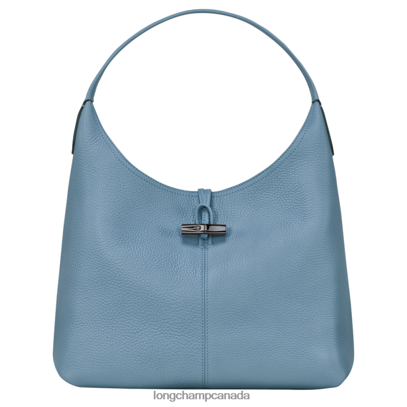 Longchamp Roseau Essential Hobo bag Slate Women Bags 2XXDPB359