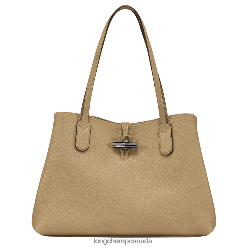 Longchamp Roseau Essential Tote bag Beige Women Bags 2XXDPB361