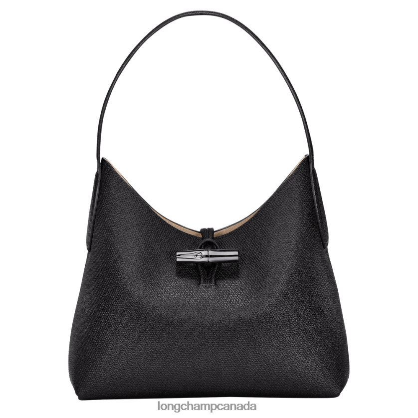 Longchamp Roseau Hobo bag Black Women Bags 2XXDPB375