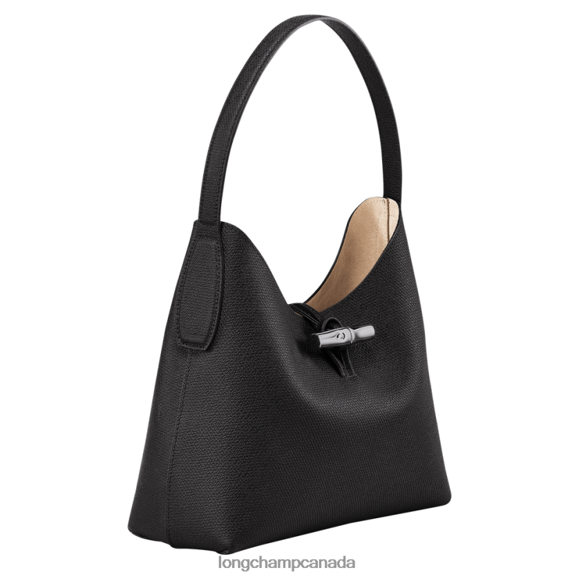 Longchamp Roseau Hobo bag Black Women Bags 2XXDPB375