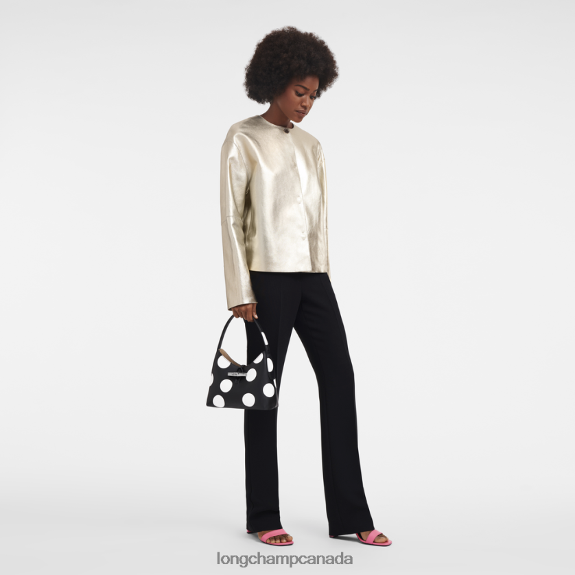 Longchamp Roseau Hobo bag Black Women Bags 2XXDPB383