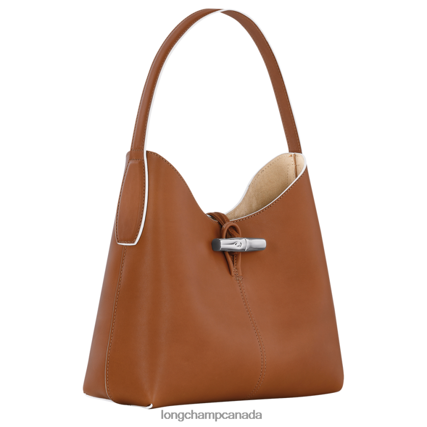 Longchamp Roseau Hobo bag Cognac Women Bags 2XXDPB382
