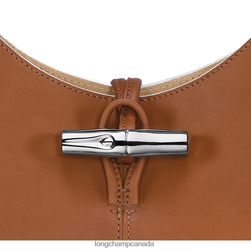 Longchamp Roseau Hobo bag Cognac Women Bags 2XXDPB382