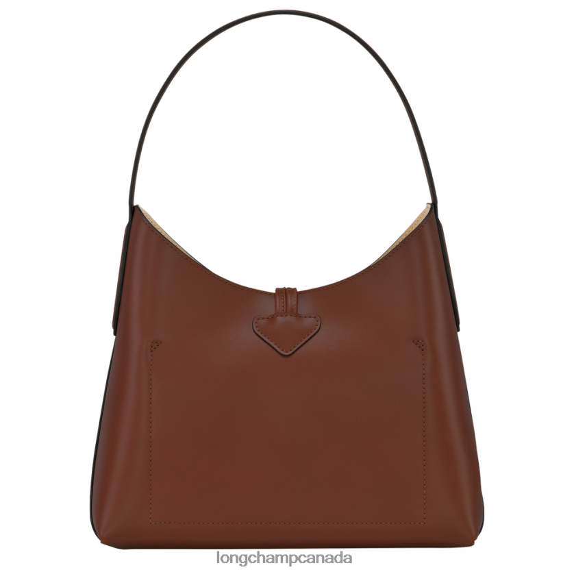Longchamp Roseau Hobo bag Ebony Women Bags 2XXDPB365