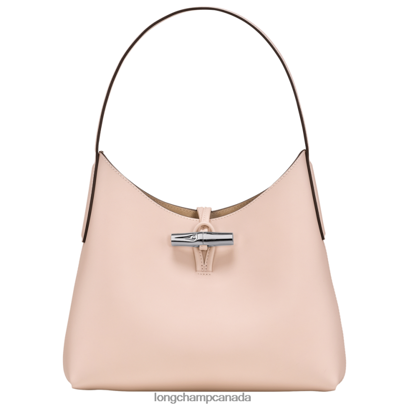 Longchamp Roseau Hobo bag Pale Pink Women Bags 2XXDPB367