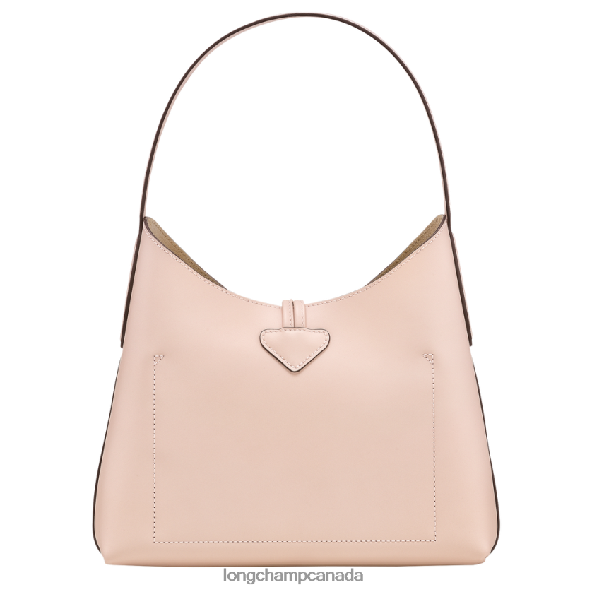 Longchamp Roseau Hobo bag Pale Pink Women Bags 2XXDPB367
