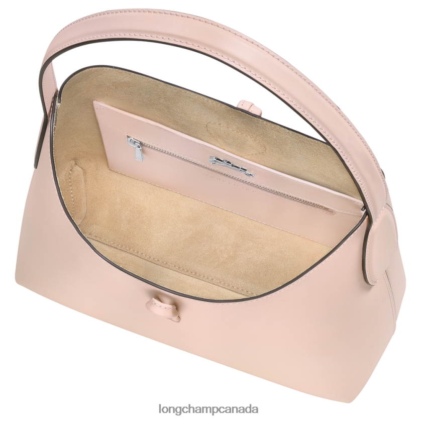 Longchamp Roseau Hobo bag Pale Pink Women Bags 2XXDPB367