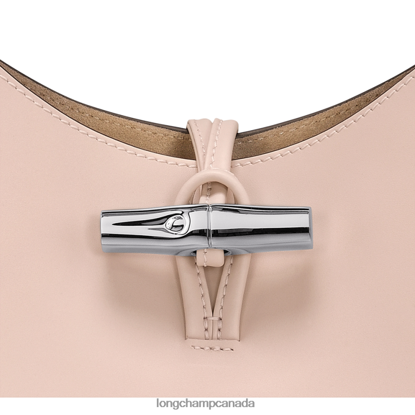 Longchamp Roseau Hobo bag Pale Pink Women Bags 2XXDPB367