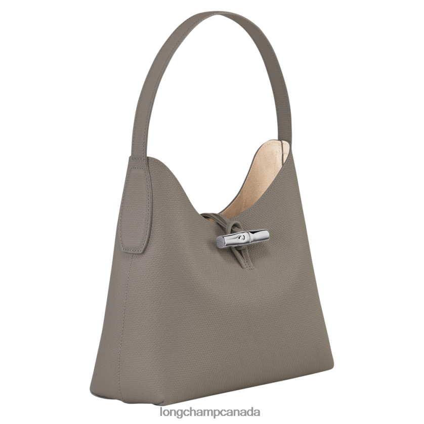 Longchamp Roseau Hobo bag Turtledove Women Bags 2XXDPB380