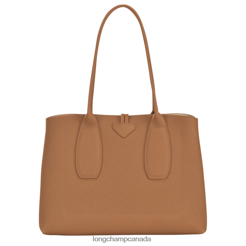 Longchamp Roseau Tote bag Natural Women Bags 2XXDPB369