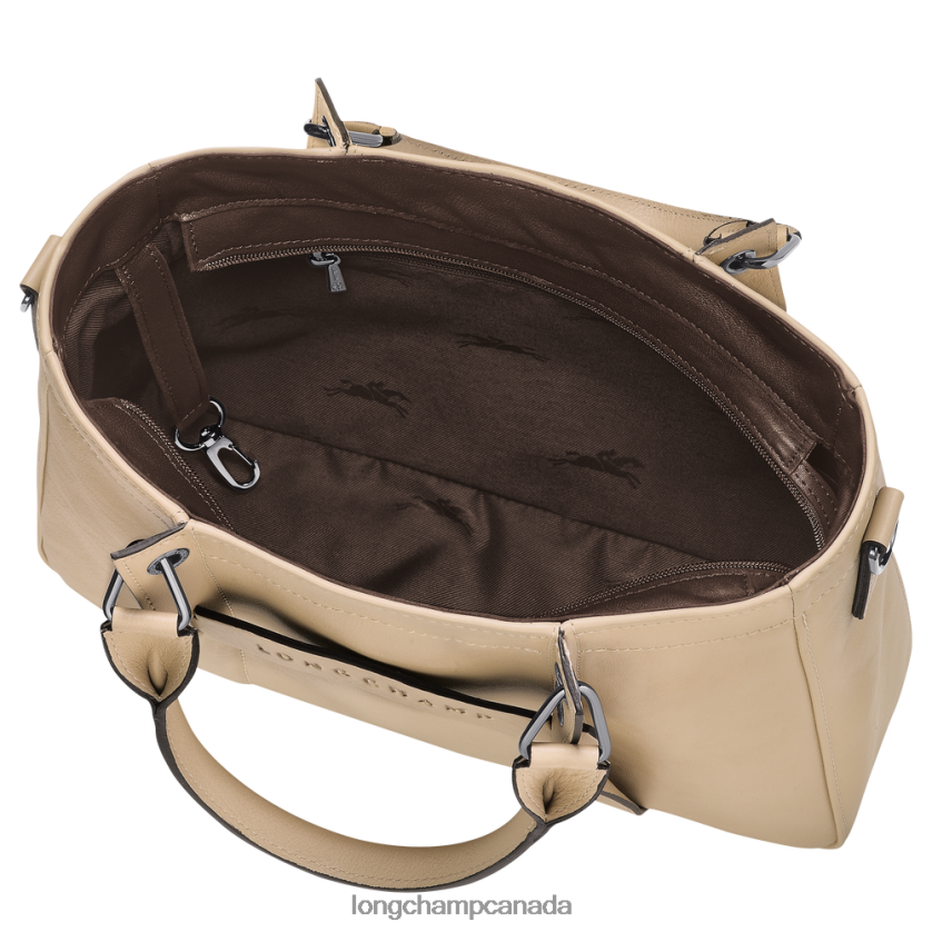 Longchamp 3D Handbag Beige Women Bags 2XXDPB177