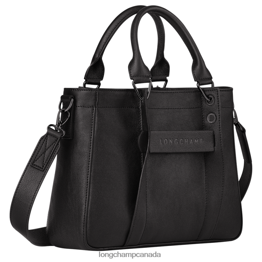 Longchamp 3D Handbag Black Women Bags 2XXDPB176