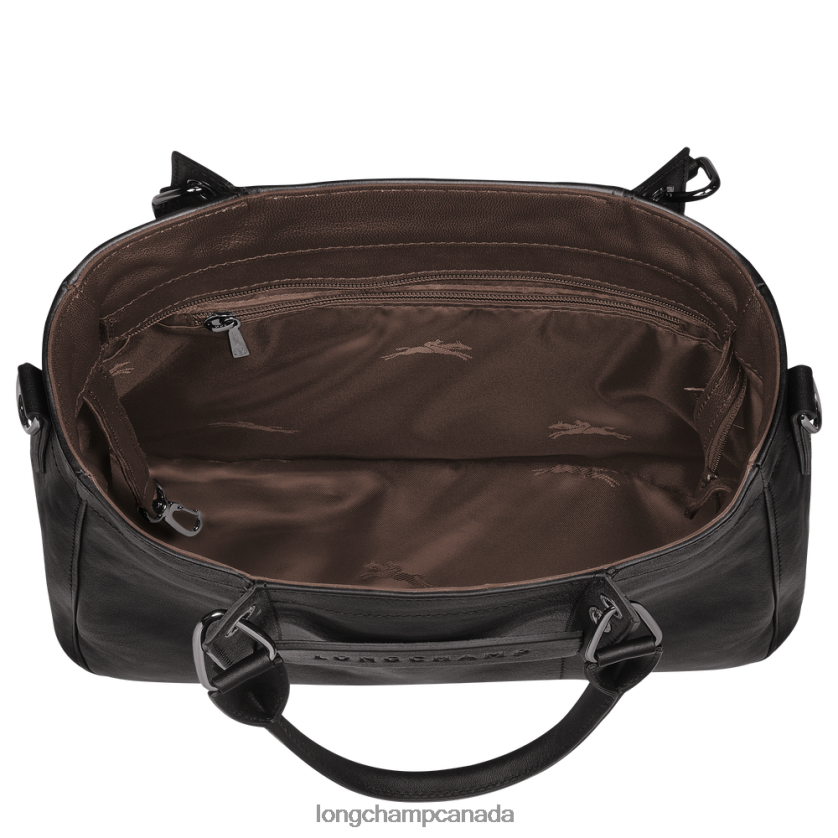 Longchamp 3D Handbag Black Women Bags 2XXDPB176