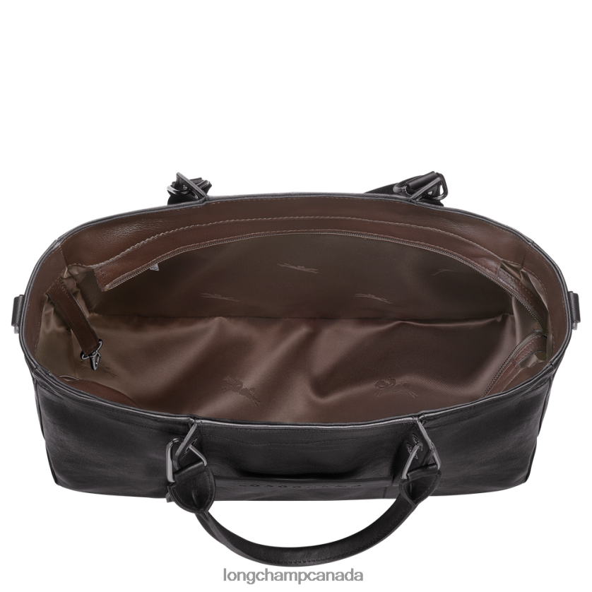 Longchamp 3D Handbag Black Women Bags 2XXDPB181