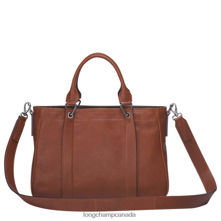Longchamp 3D Handbag Cognac Women Bags 2XXDPB180