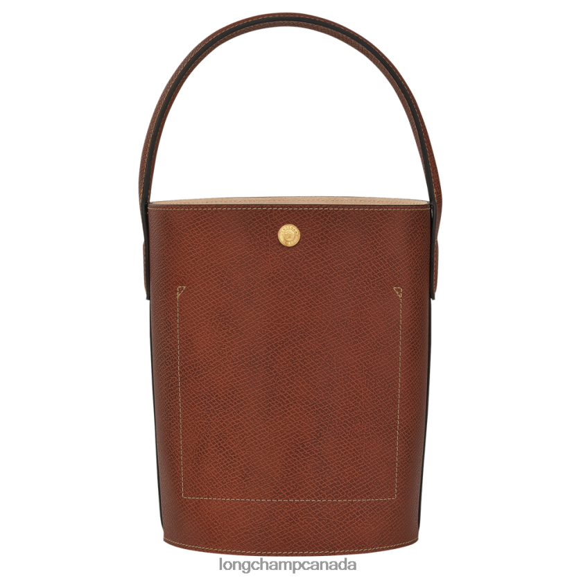 Longchamp Epure Bucket bag Brown Women Bags 2XXDPB135