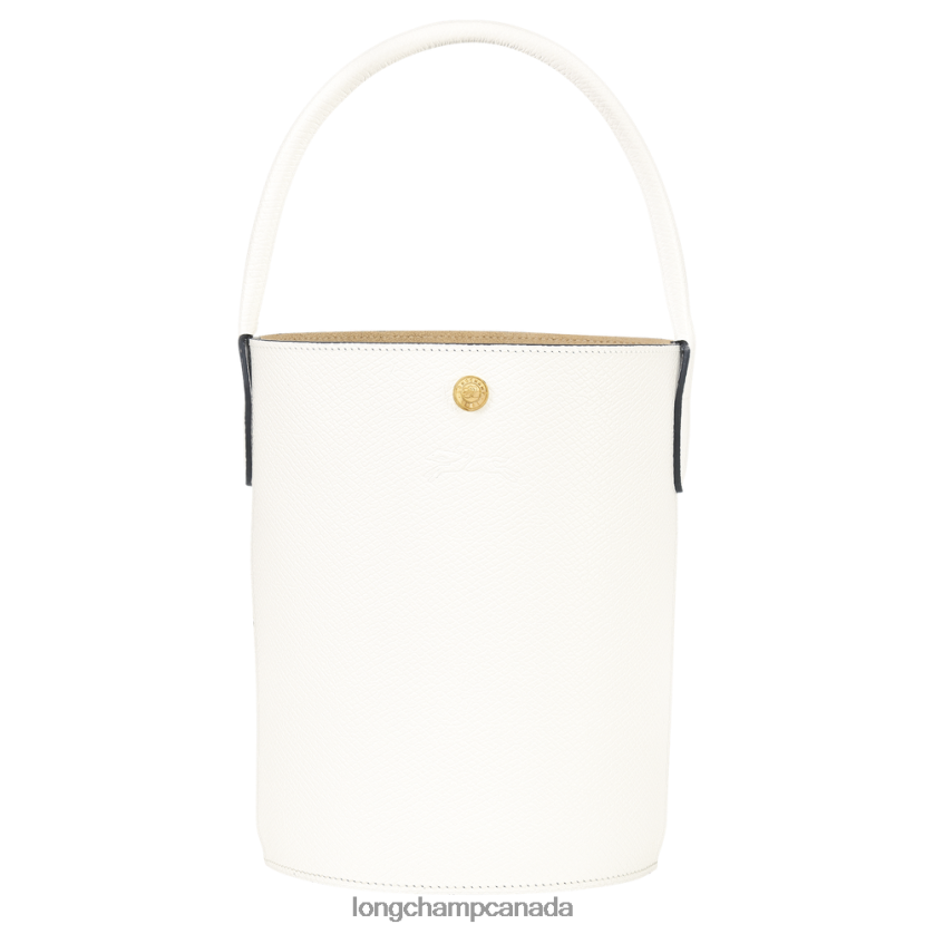Longchamp Epure Bucket bag White Women Bags 2XXDPB36