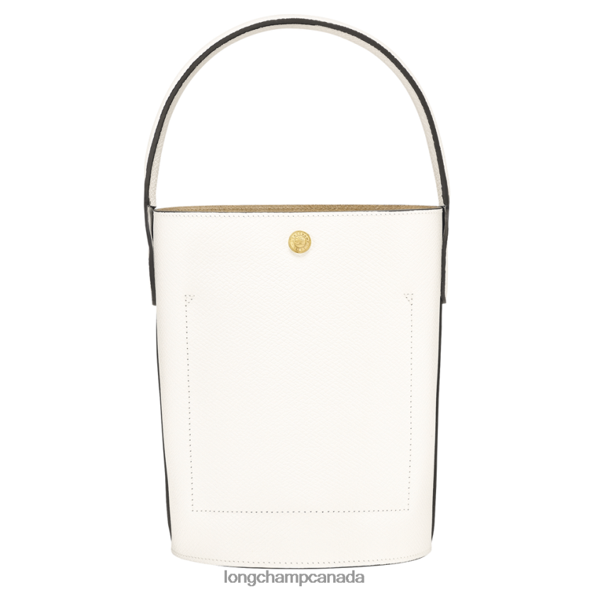 Longchamp Epure Bucket bag White Women Bags 2XXDPB36