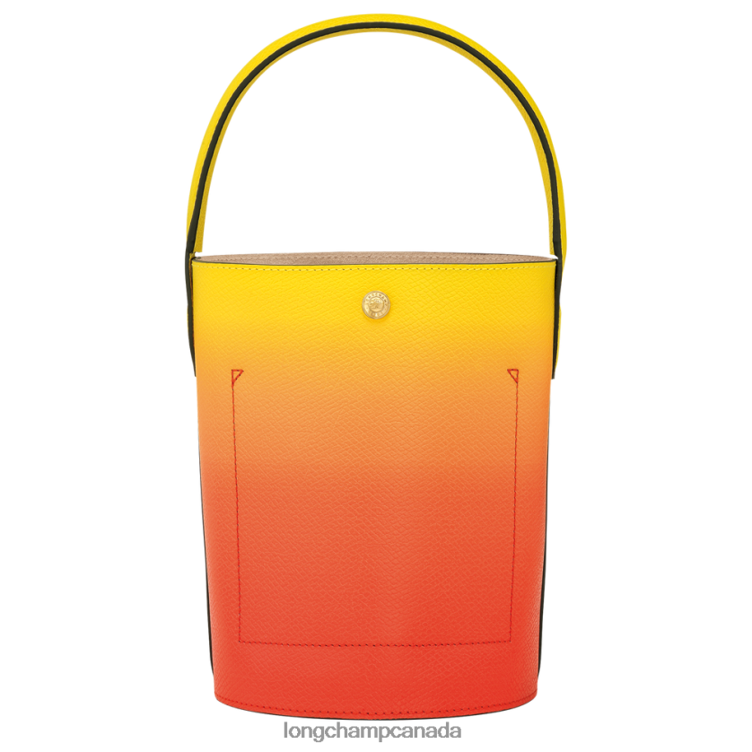 Longchamp Epure Bucket bag Yellow/Orange Women Bags 2XXDPB133