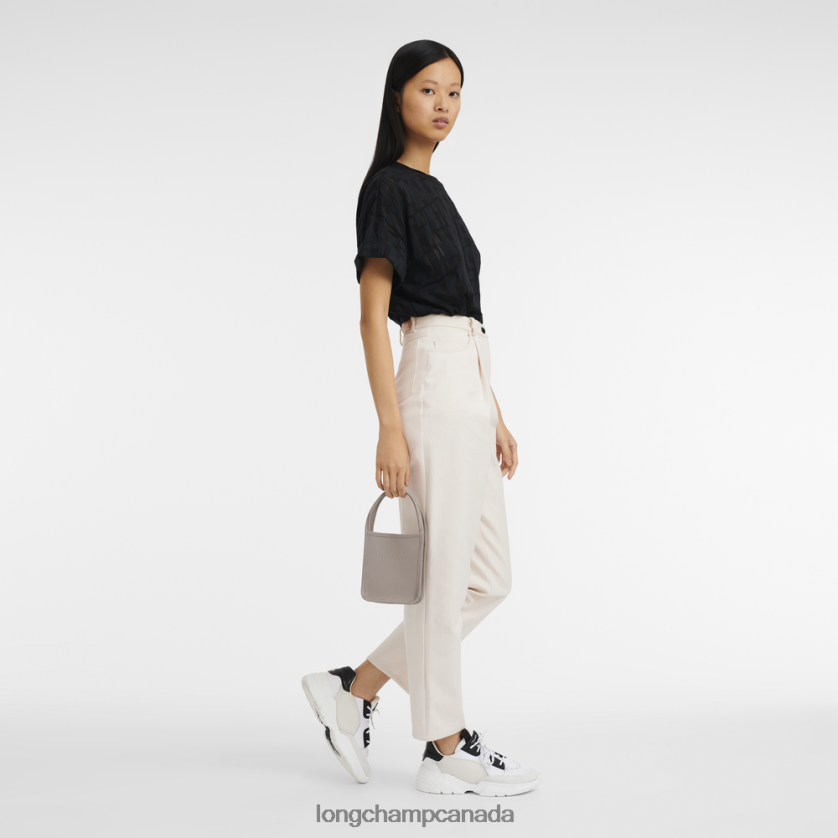 Longchamp Le Foulonne Handbag Turtledove Women Bags 2XXDPB131