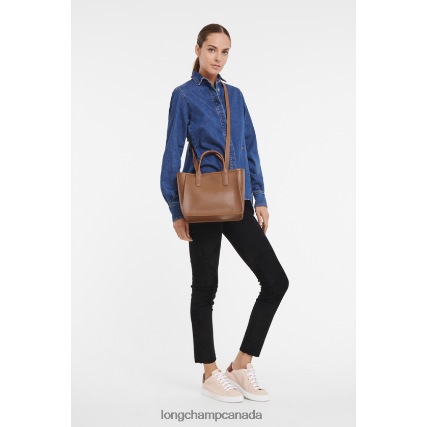 Longchamp Le Foulonne Tote bag Caramel Women Bags 2XXDPB125