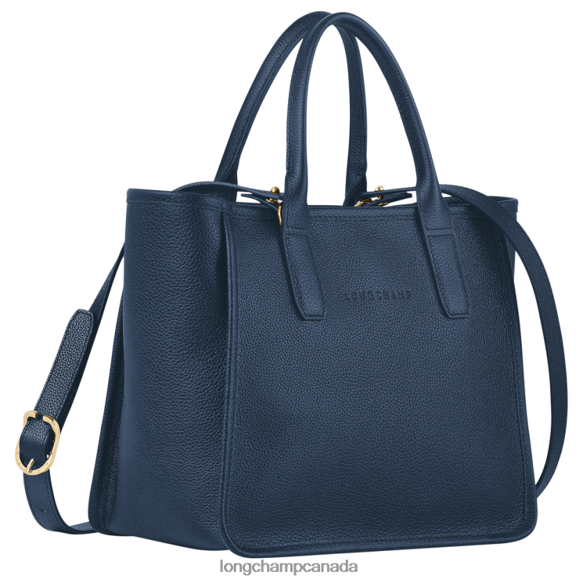Longchamp Le Foulonne Tote bag Navy Women Bags 2XXDPB127