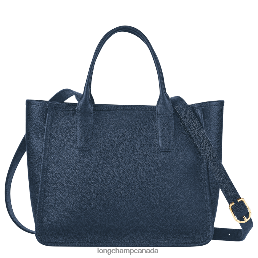 Longchamp Le Foulonne Tote bag Navy Women Bags 2XXDPB127