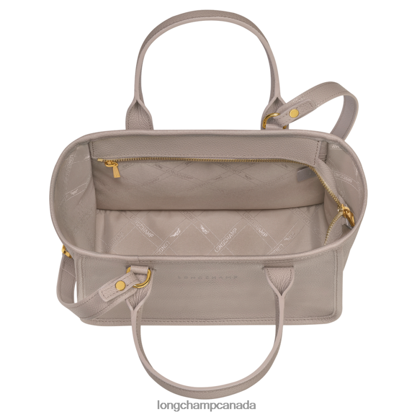 Longchamp Le Foulonne Tote bag Turtledove Women Bags 2XXDPB126