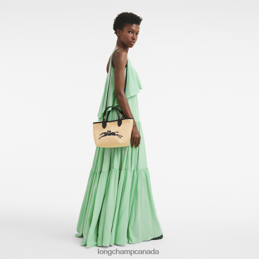 Longchamp Le Panier Pliage Basket bag Black Women Bags 2XXDPB28