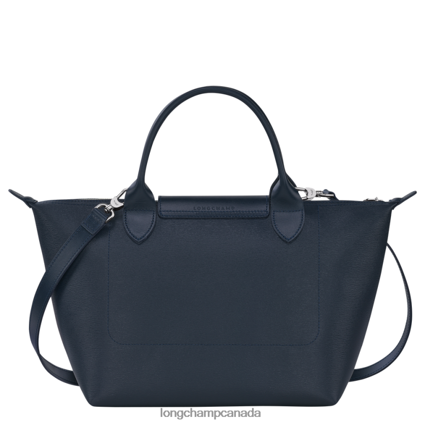 Longchamp Le Pliage City Top handle bag Navy Women Bags 2XXDPB88