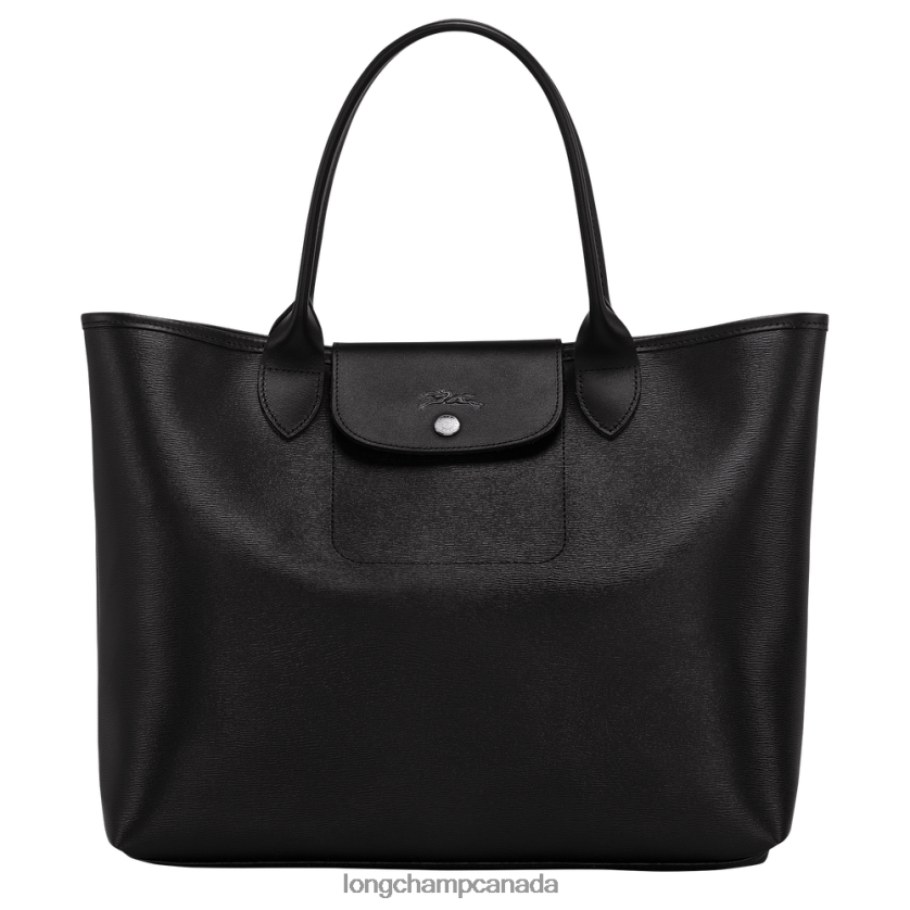Longchamp Le Pliage City Tote bag Black Women Bags 2XXDPB83