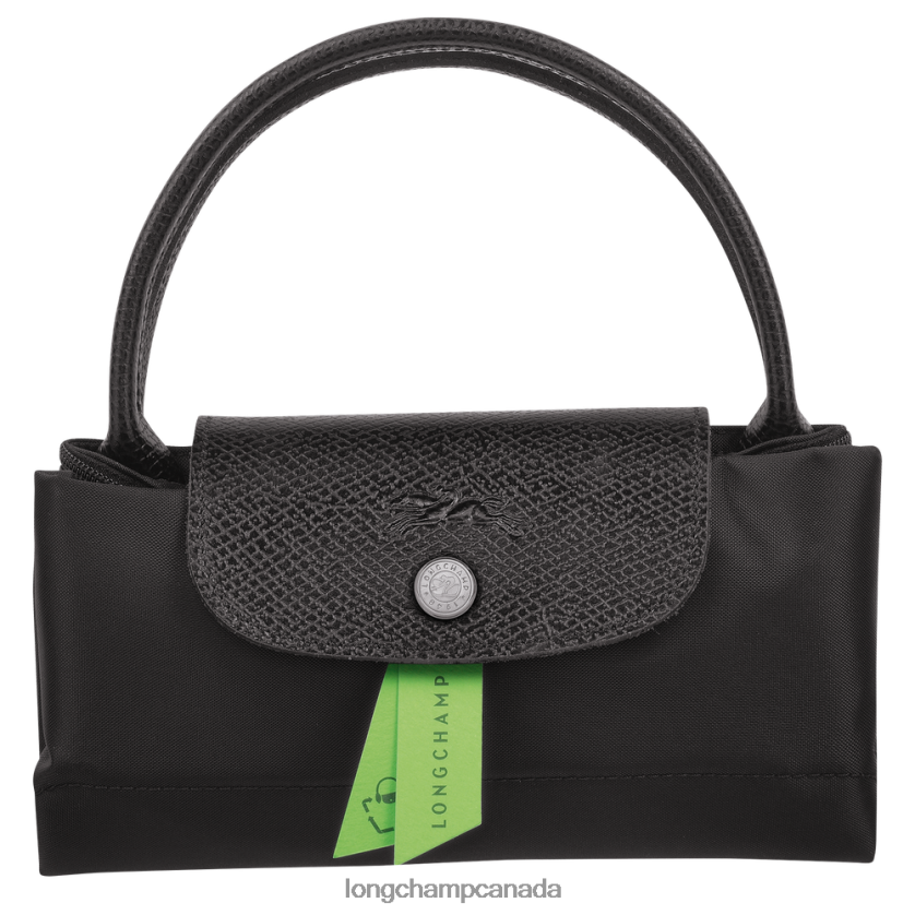 Longchamp Le Pliage Green Handbag Black Women Bags 2XXDPB186