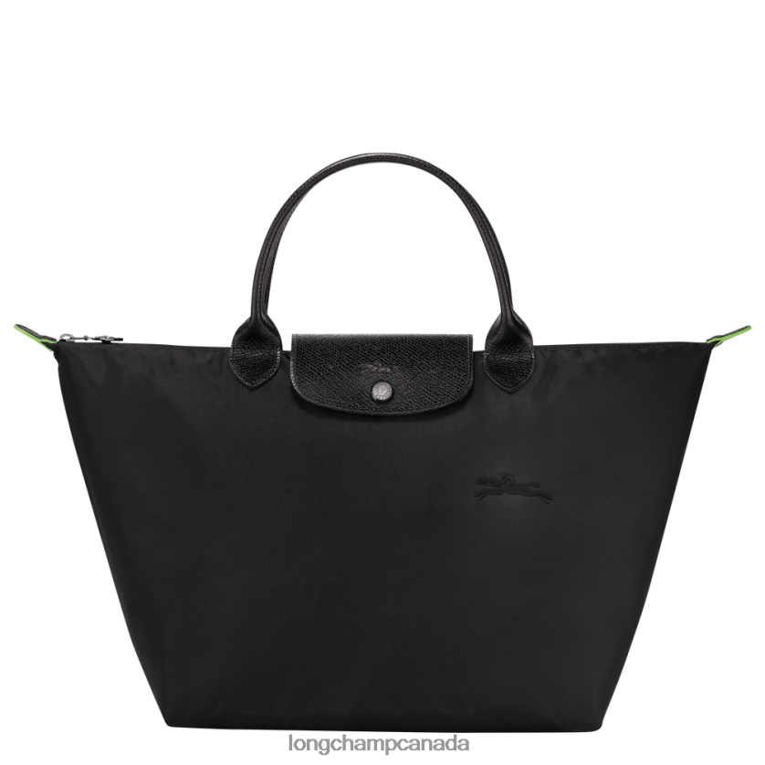 Longchamp Le Pliage Green Handbag Black Women Bags 2XXDPB192