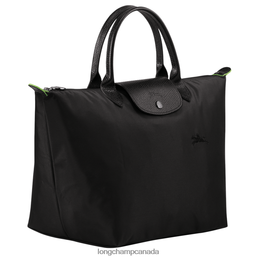 Longchamp Le Pliage Green Handbag Black Women Bags 2XXDPB192