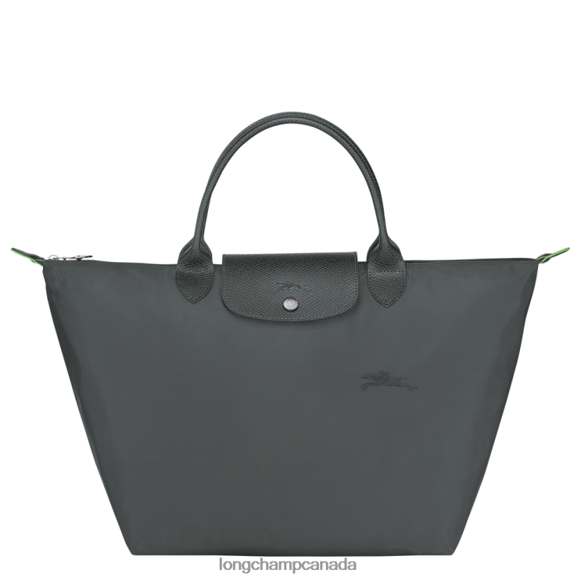 Longchamp Le Pliage Green Handbag Graphite Women Bags 2XXDPB194