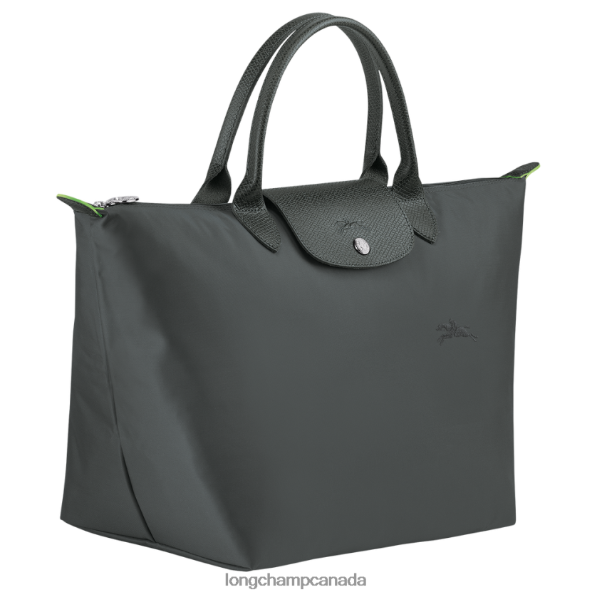 Longchamp Le Pliage Green Handbag Graphite Women Bags 2XXDPB194