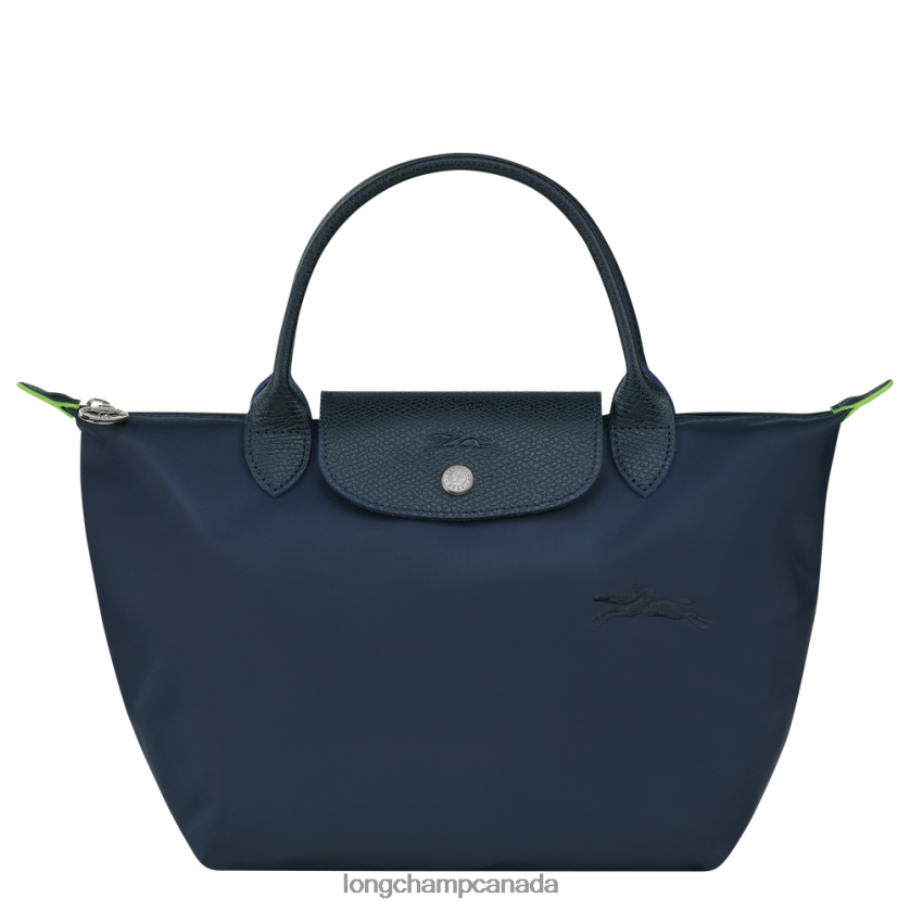 Longchamp Le Pliage Green Handbag Navy Women Bags 2XXDPB190