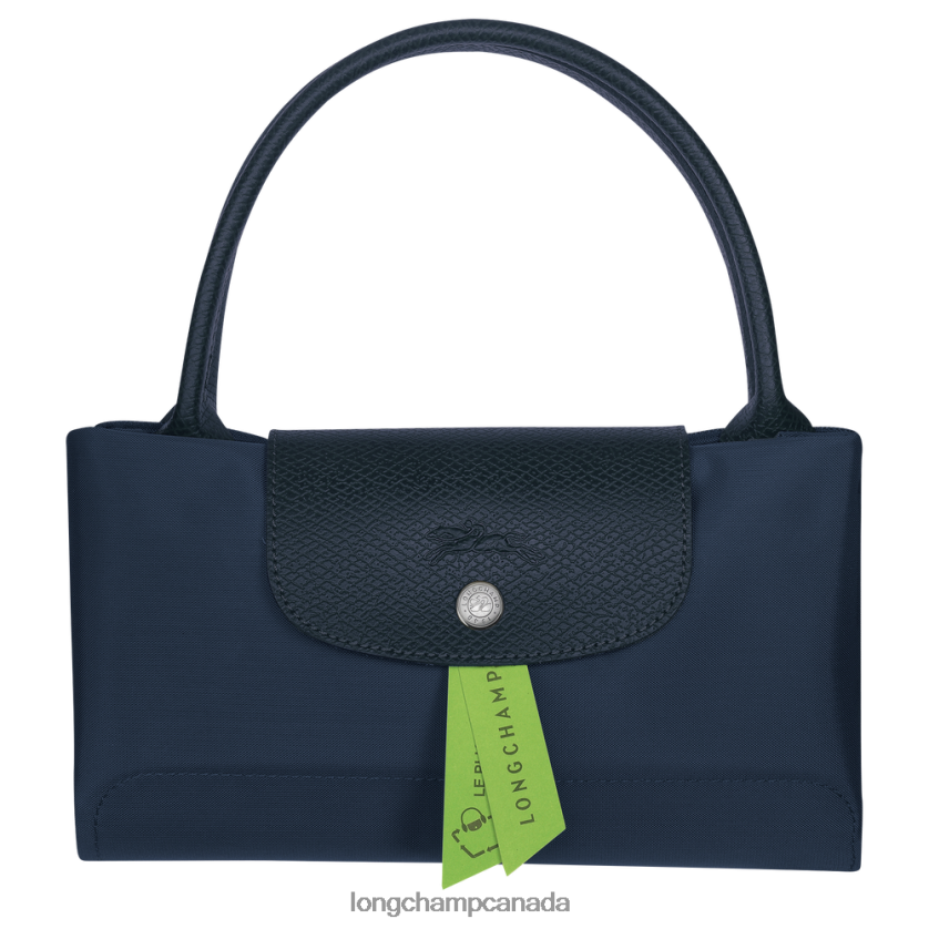 Longchamp Le Pliage Green Handbag Navy Women Bags 2XXDPB195