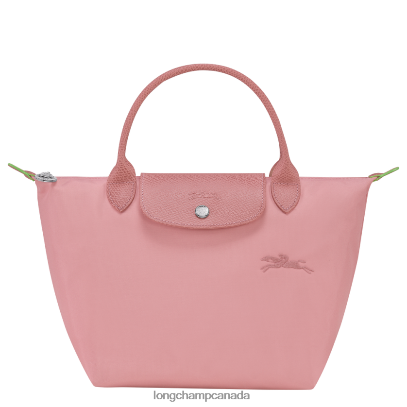 Longchamp Le Pliage Green Handbag Petal Pink Women Bags 2XXDPB191