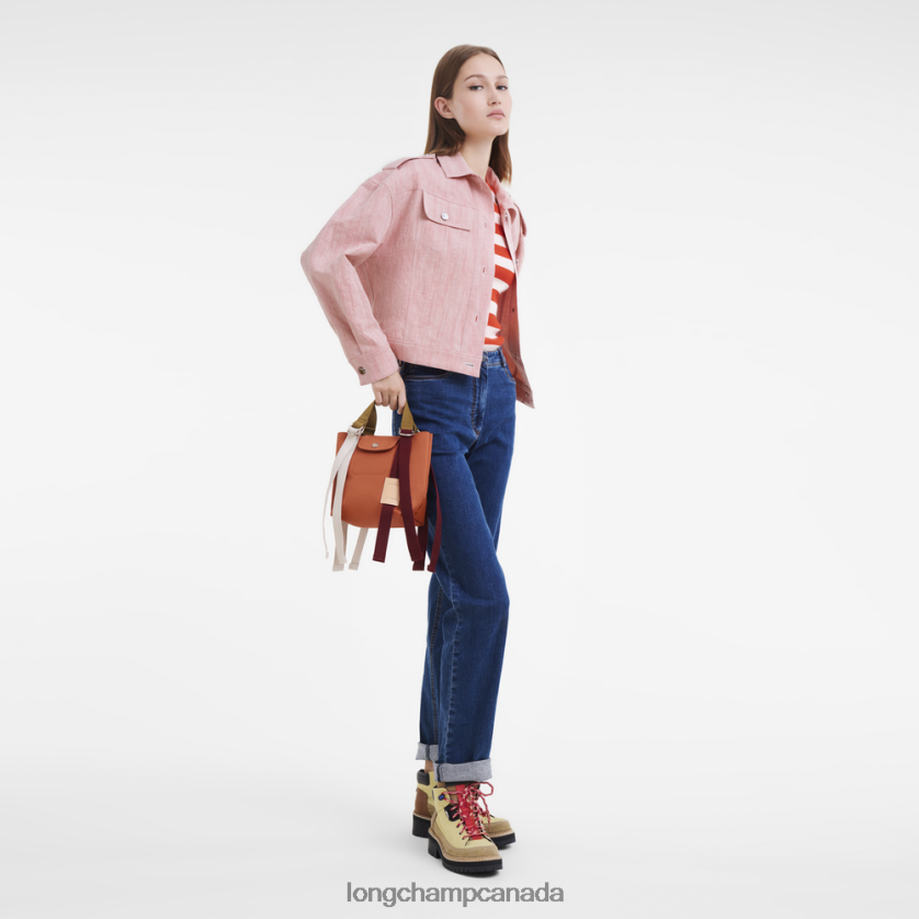 Longchamp Le Pliage Re-Play Handbag Carot Women Bags 2XXDPB48